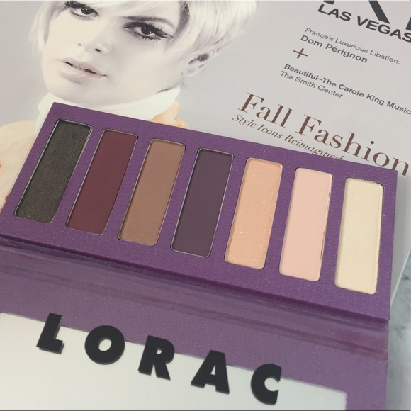 LORAC Other - New Lorac Plum skinny 7 eyeshadow makeup palette